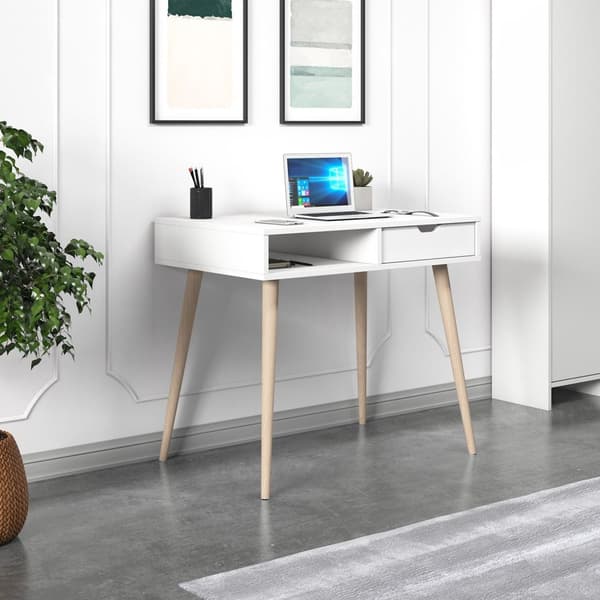 Study Desk Offer - Hvid, Træ