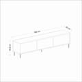 Miniatyrbillede 6 af 6: TV Stand Imaj - Marmor, Hvid