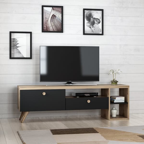 TV-stativ Parion - Sort
