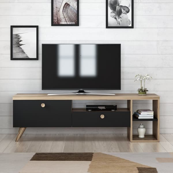 TV-stativ Parion - Sort
