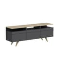 Miniatyrbilde 4 av 7: TV-stativ Berlin 150 - Antrasitt