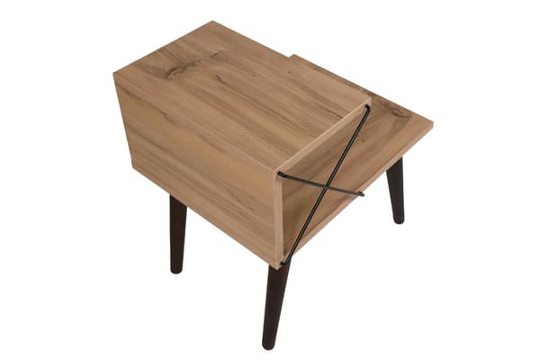 Nattduksbord Cross - Pine
