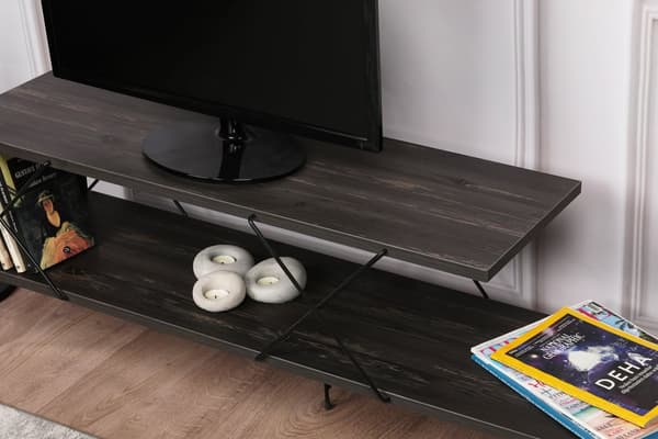 TV Stand Street - Mørkebrun