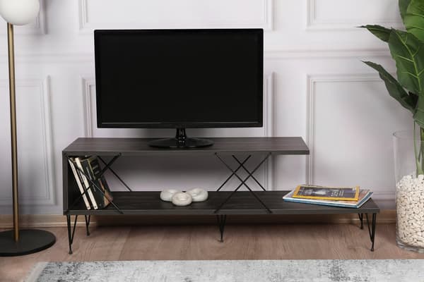 TV Stand Street - Mørkebrun