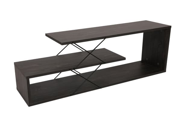 TV Stand Zigzag - Mørkebrun