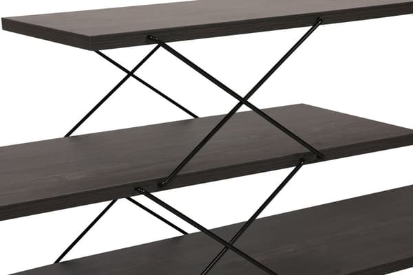 TV Stand Zigzag - Mørkebrun