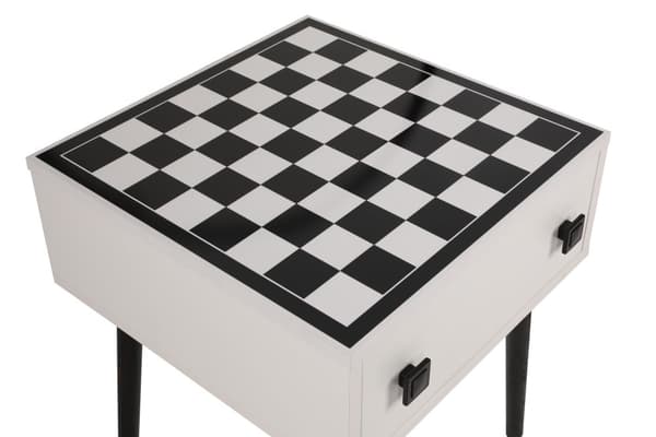 Sjakkbord Chesso - Svart, Hvit
