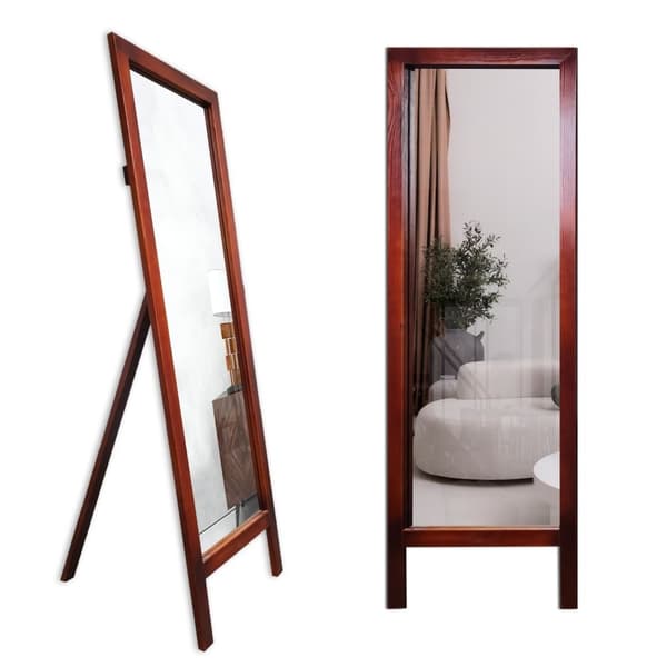 Cheval Mirror Cheval Cinnamon