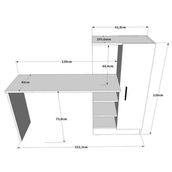 Study Desk Ct2-Aw