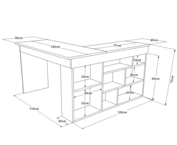 Study Desk Ct5-Aw