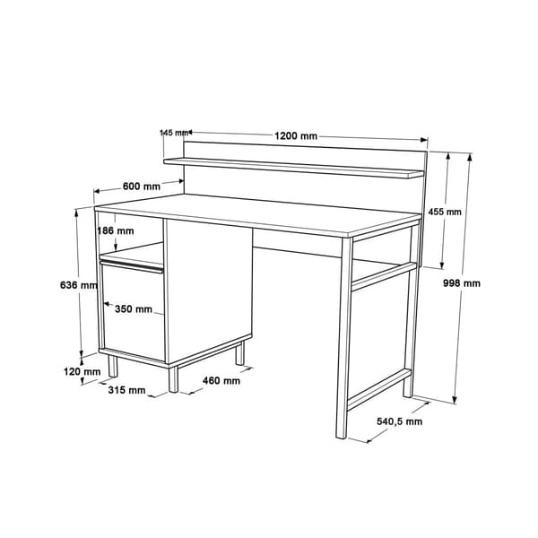 Studiebord On16-S