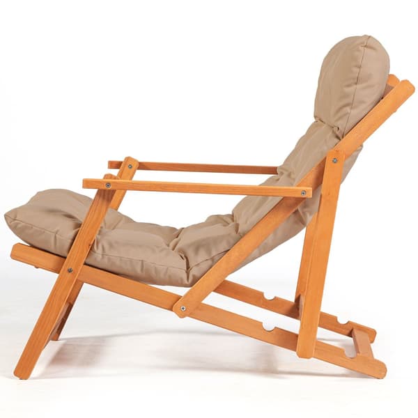 Hagebord og stoler (3 stk) My007 - Brun