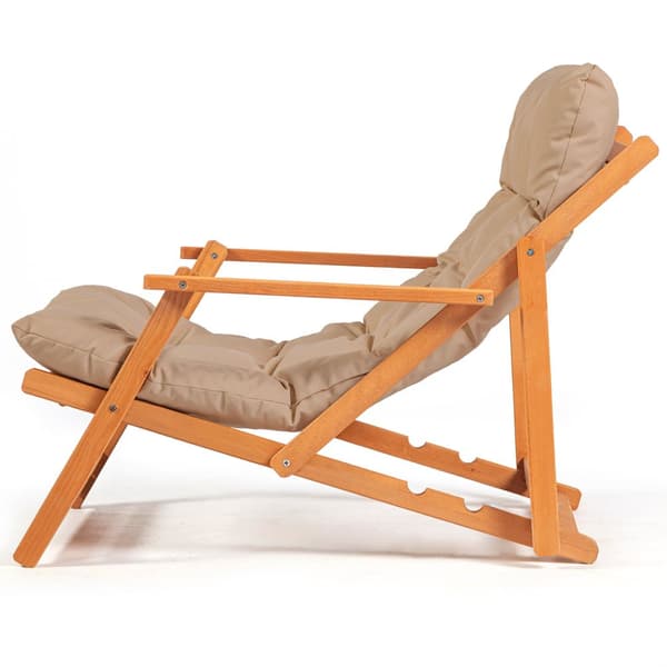 Hagebord og stoler (3 stk) My007 - Brun