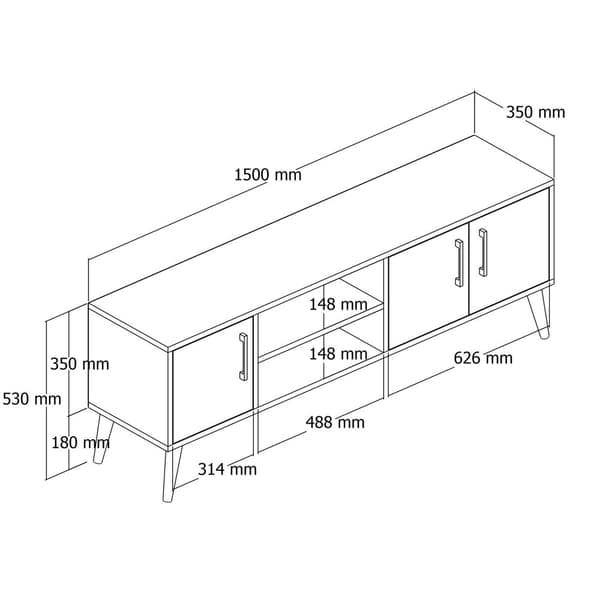TV-stativ Exxen - 1584