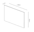 Miniatyrbillede 2 af 2: Sengegavl Safir 160 - Beige