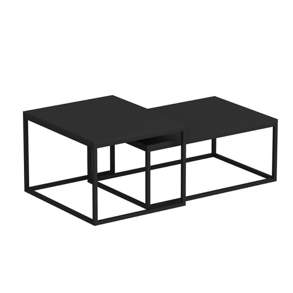 Hekkebord (2 stk) Leka - Svart