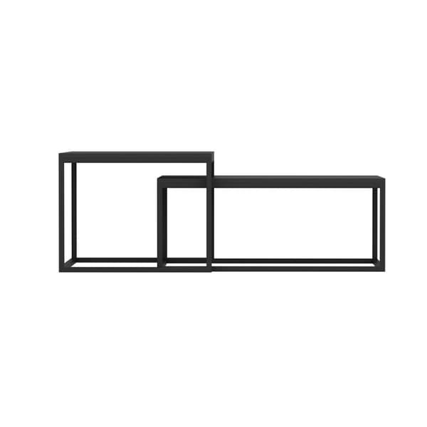 Hekkebord (2 stk) Leka - Svart