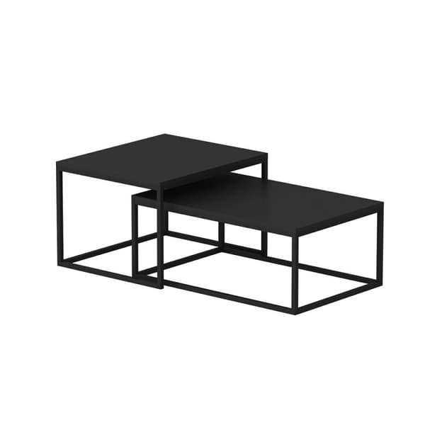 Hekkebord (2 stk) Leka - Svart