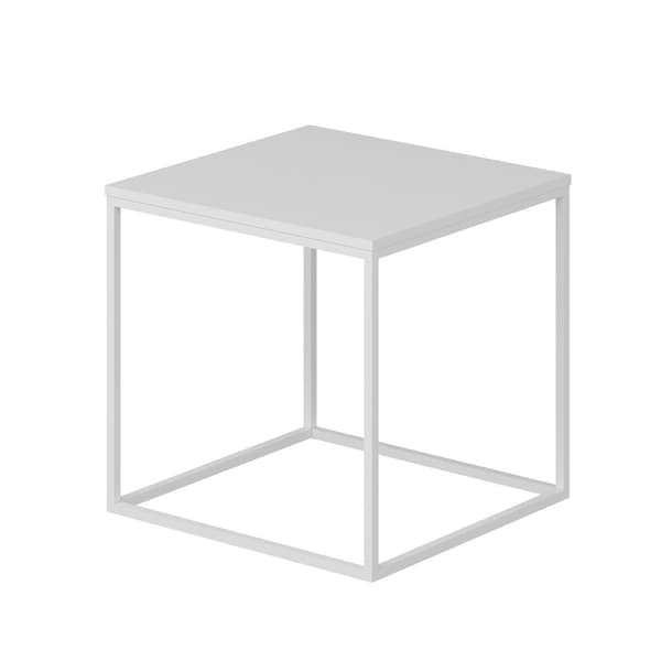 Sidobord Basak - Vit