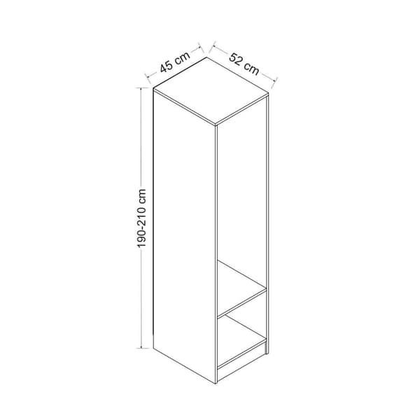Garderobe Kale 190 - Dore