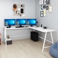 Miniatyrbillede 2 af 6: Study Desk Team L - Hvid