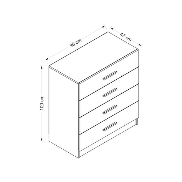 Dresser Kale TV - antrasiitti
