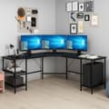 Miniatyrbild 1 av 6: Study Desk Power L - 8537 - Svart