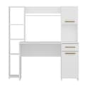 Miniatyrbillede 5 af 6: Study Desk Merry - Hvid