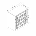 Miniatyrbilde 8 av 8: Kommode Grønnkål - 4927