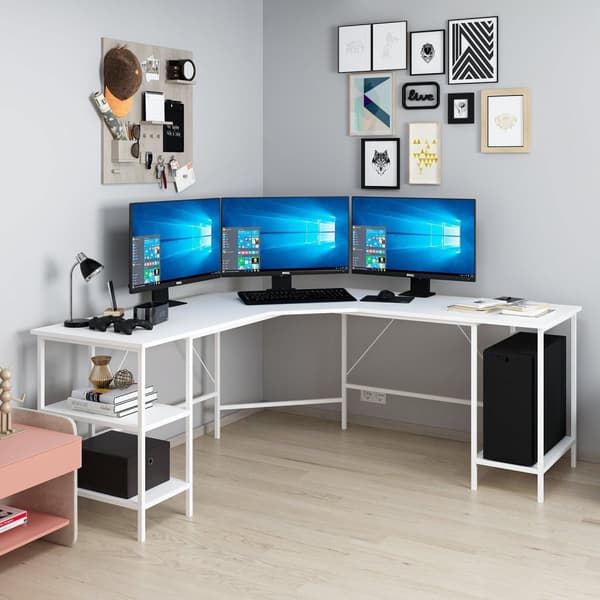 Arbetsbord Power L - Vit