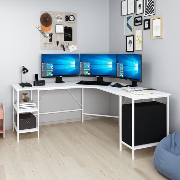 Arbetsbord Power L - Vit