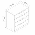 Miniatyrbilde 8 av 8: Kommode Kale Plus - 7913