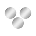Miniatyrbild 3 av 5: Spegel Rund - Trippel - Diameter: 20 cm - Silver