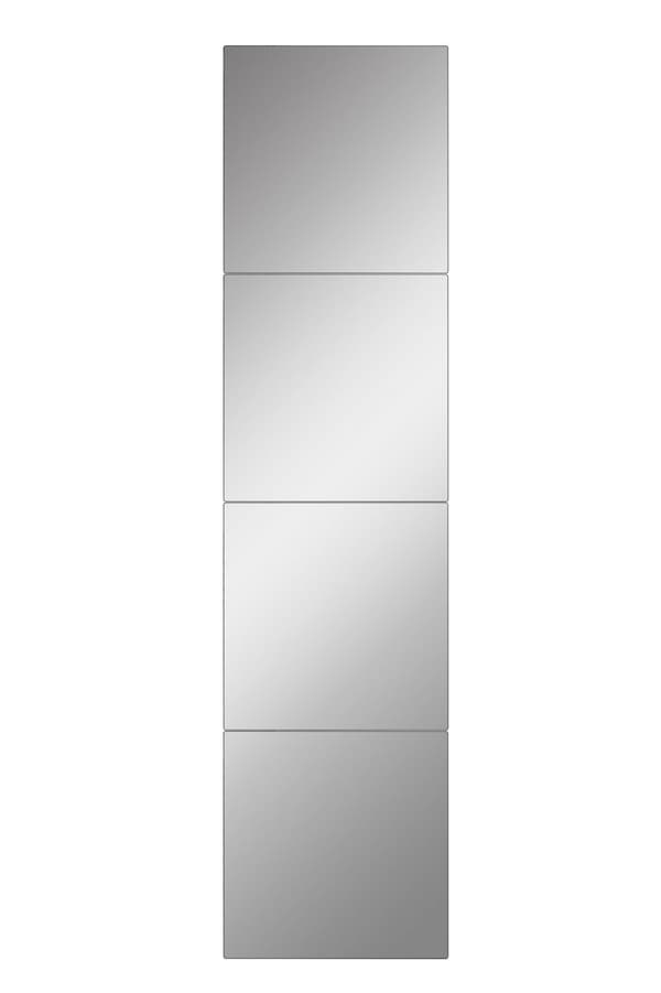 Spegel Rektangulär 2 - 20 x 80 cm - Silver