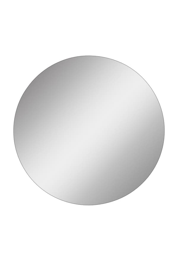 Spegel rund - Diameter : 60 cm - Silver
