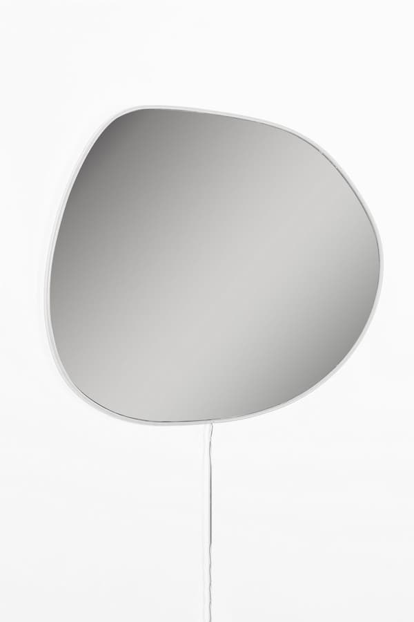 Spejl med Led Belysning Piago - Hvid