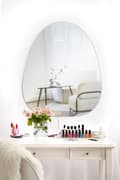 Miniatyrbild 4 av 7: Spegel med ledbelysning Quippy - Vit