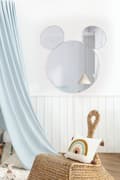 Miniatyrbilde 4 av 9: Speil med Led-belysning Mickey Silver - Hvit