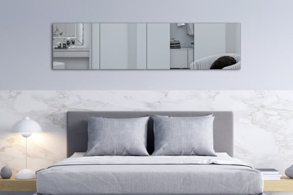 Spegel Rektangulär - 40 x 160 cm - Silver