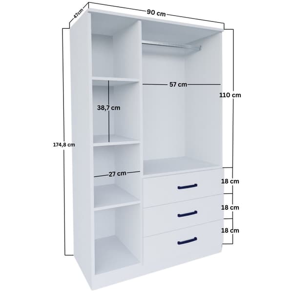 Garderobe Easy 1600-52