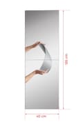 Pikkukuva 8 / 8: Peili Led-valolla Suorakulmainen - 40 x 120 cm - Valkoinen