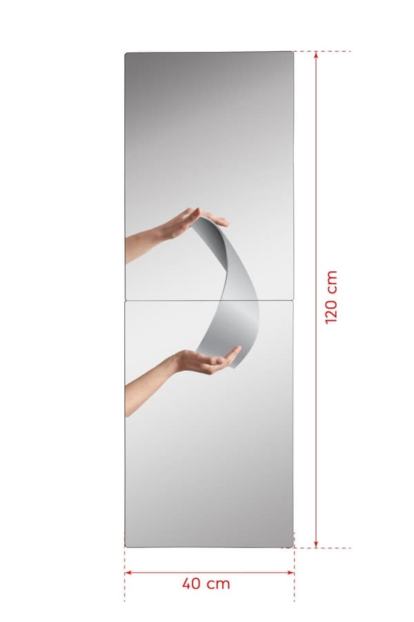 Peili Led-valolla Suorakulmainen - 40 x 120 cm - Valkoinen