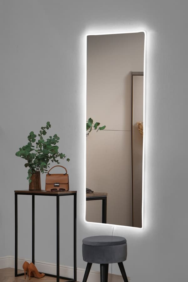 Peili Led-valolla Suorakulmainen - 40 x 120 cm - Valkoinen