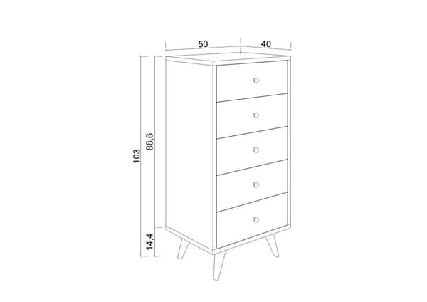 Dresser Frenzu - Efesos marmor