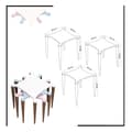 Miniatyrbild 5 av 5: Häckningsbord (3 delar) Tremo