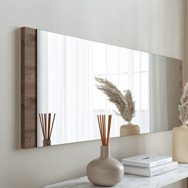 Speilgutt Aynası Dekoratif Basic Ceviz 40x120