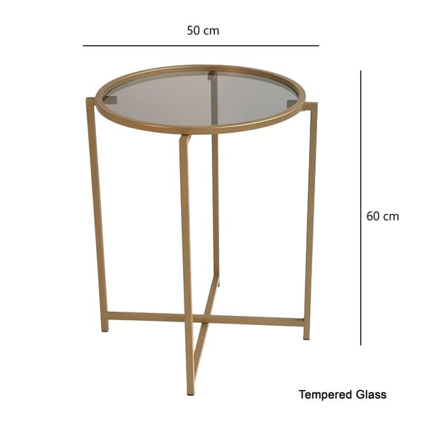 Sofabord S407U - Guld