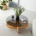 Miniatyrbild 2 av 5: Soffbord Bubble Wood - Fume, Ek