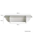 Miniatyrbilde 8 av 8: TV-stativ Lily TV - Hvit