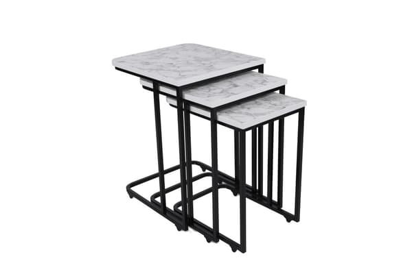 Indlejringsbord (3 stykker) Ce Metal Zigon - 9404